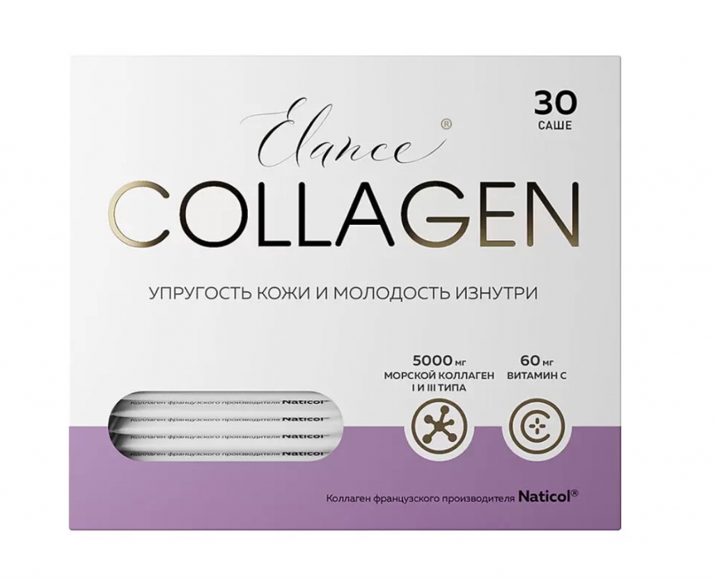 Elance Коллаген порошок по 5254 мг в саше-пакетах - Идеально подошел для моей кожи.