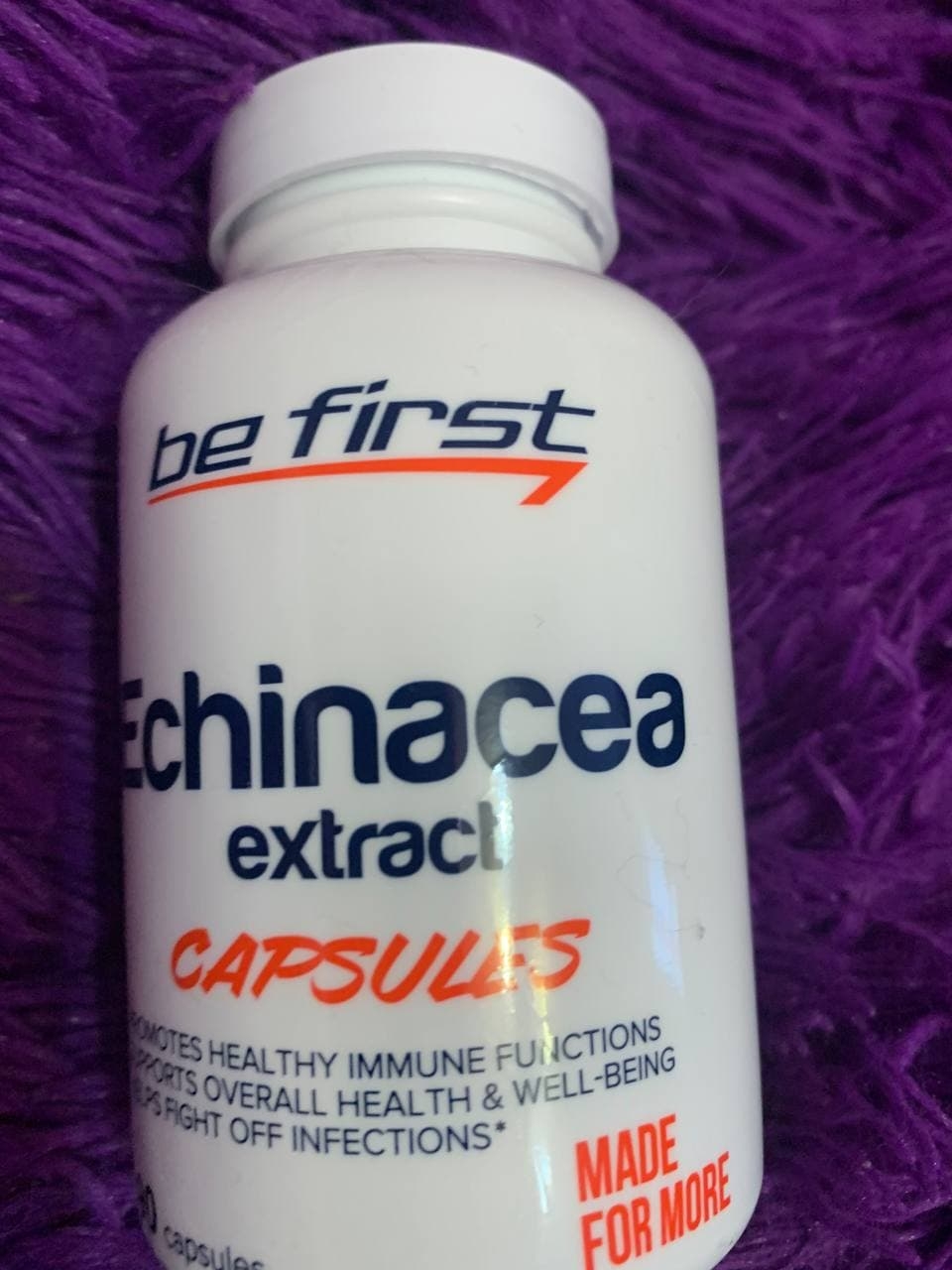 Be First Echinacea extract capsules, 90 капсул - Мне нравится эта добавка