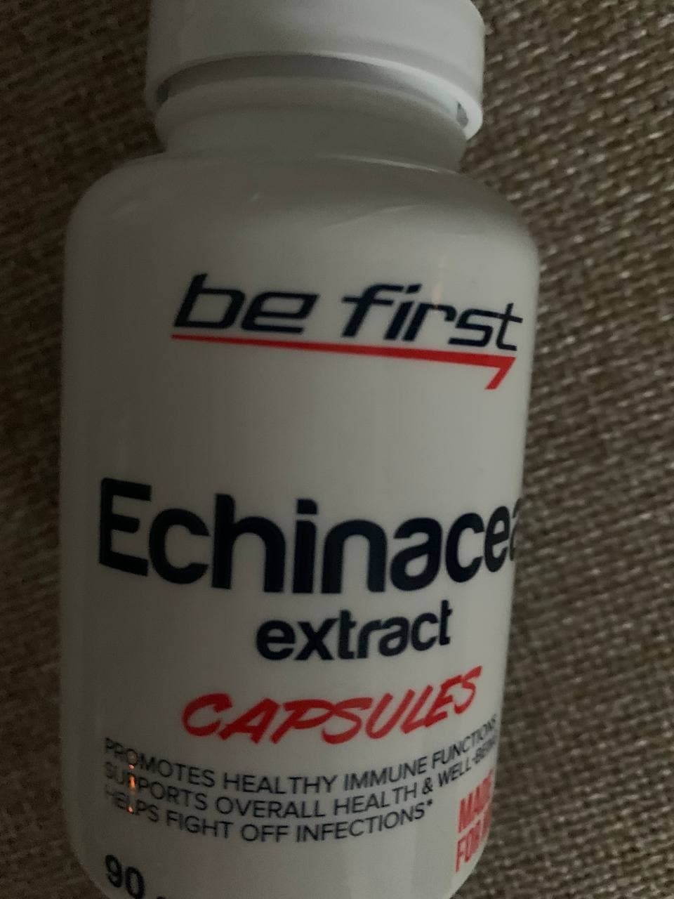 Be First Echinacea extract capsules, 90 капсул - Банки мне на долго хватает