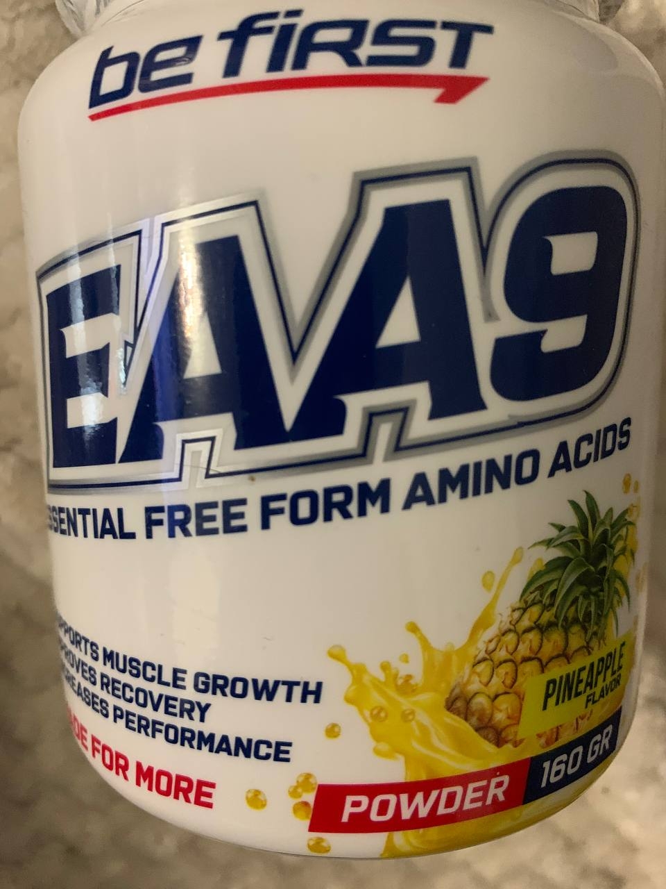 Be First EAA9 powder (незаменимые аминокислоты)160 гр - Стоит только взглянуть на состав
