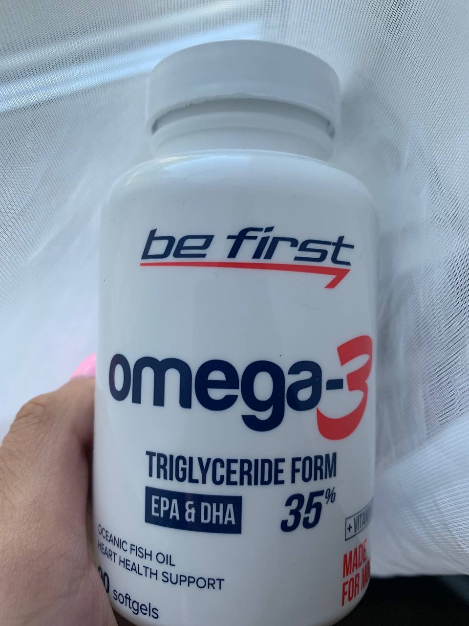 Be first omega 3 - Омега - это источник незаменимых жирных кислот