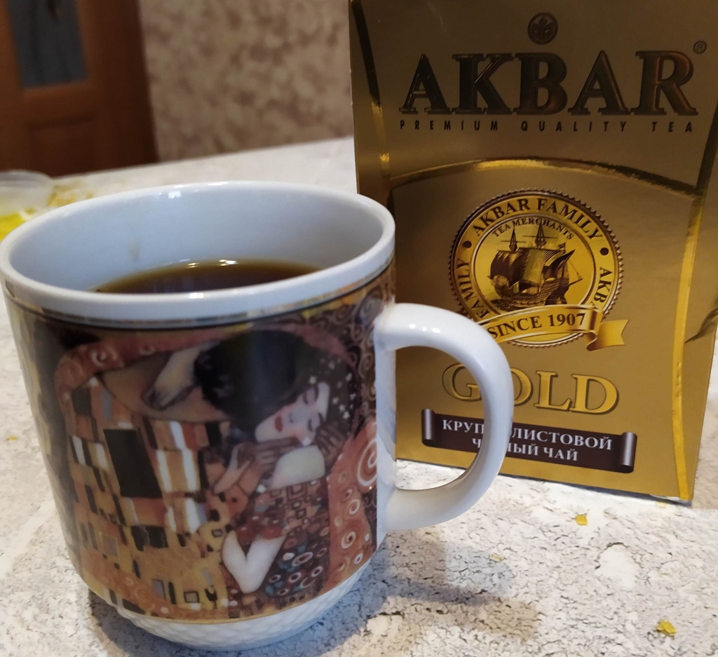 Akbar Gold крупнолистовой 100 г - Крупнолистовой чай — это "коронка" марки Акбар.