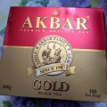 Отзыв о Чай черный Akbar Gold "Красно-золотой", 100 пак: Ароматный чай в пакетиках