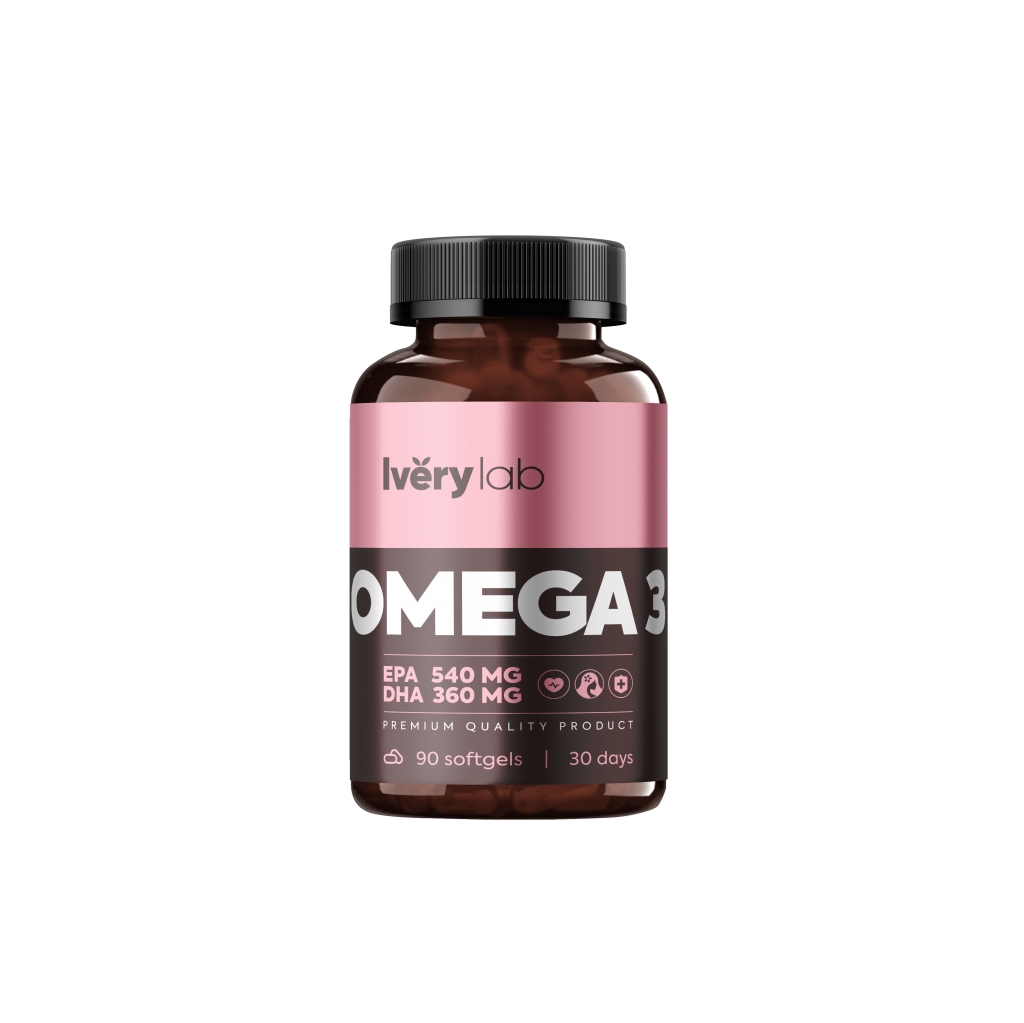 Витамин Омега 3 Iverylab - Омега3 для хорошего здоровья