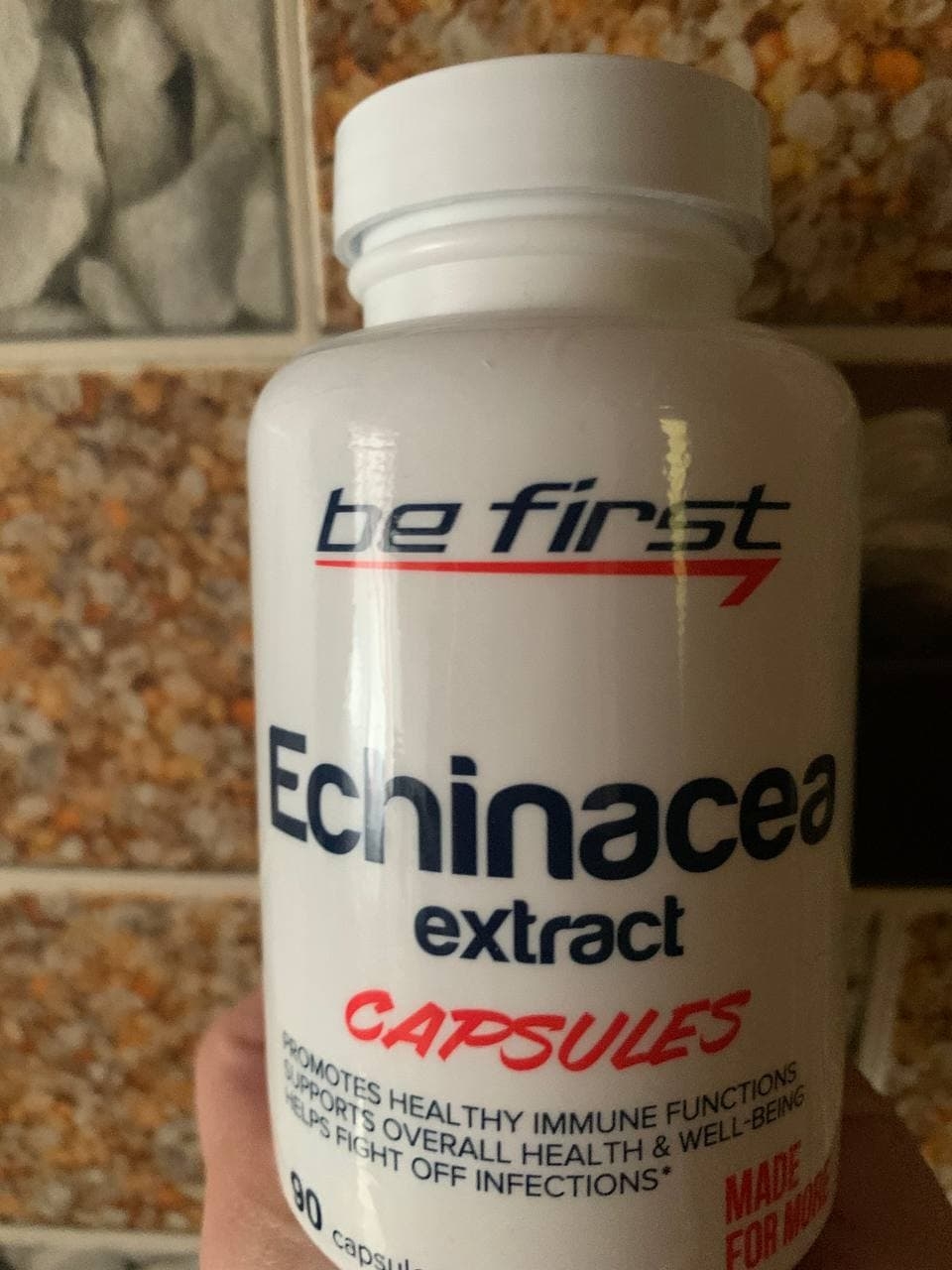 Be First Echinacea extract capsules, 90 капсул - Никому не помешает