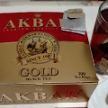 Отзыв о Чай черный Akbar Gold "Красно-золотой", 100 пак: Akbar Gold – напиток для настоящих чайных гурманов