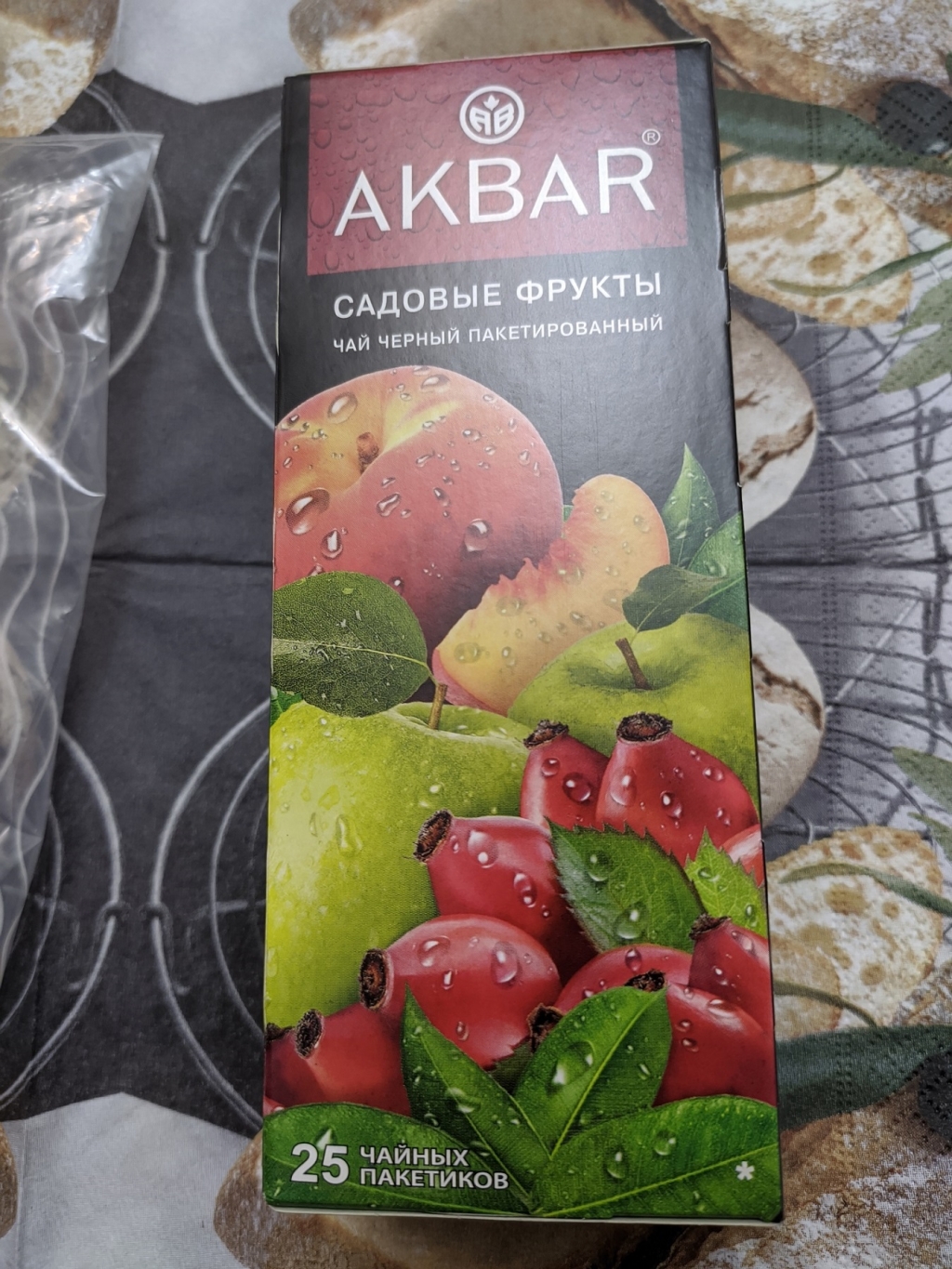 Akbar Садовые Фрукты 25 пак - Оригинальный ароматный чай