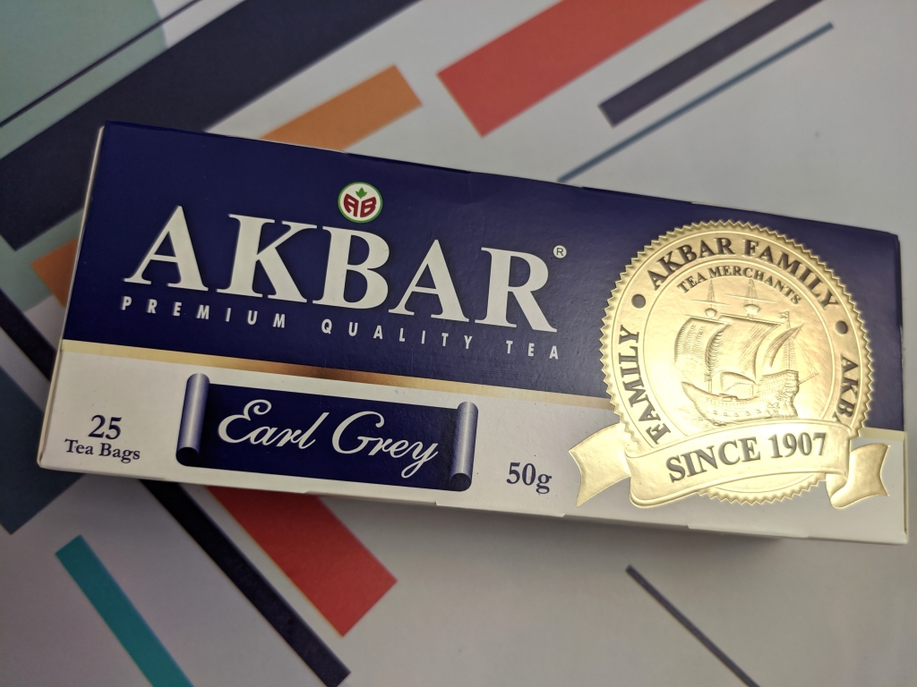 Akbar Earl Grey Медаль 25 пак - Акбар - это качество!