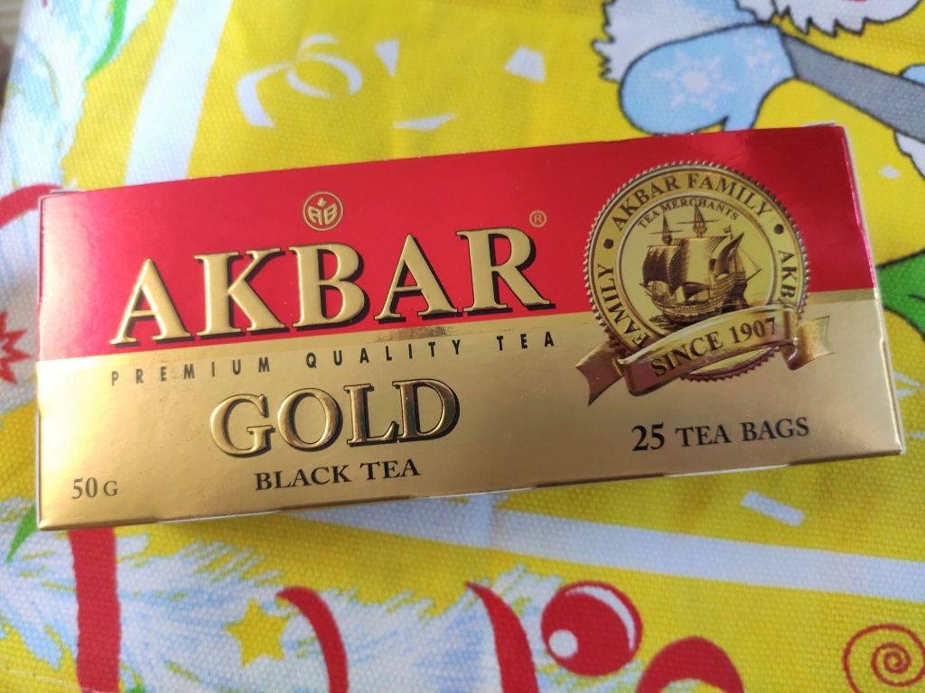 Akbar Gold Красно-золотой 25 пак - Вкусный чай от Акбар