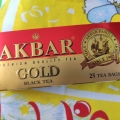 Отзыв о Akbar Gold Красно-золотой 25 пак: Вкусный чай от Акбар