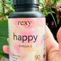 Отзыв о ProteinRex Rexy Happy Омега 3 витамины из чилийского лосося: Омега 3 Rexy понравились качеством и ценой.