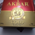 Отзыв о Чай черный Akbar Gold "Красно-золотой", 100 пак: Хороший чай в пакетиках