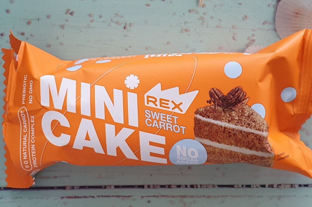 Низкокалорийный протеиновый морковный тортик без сахара Protein Rex - Божественный морковный тортик