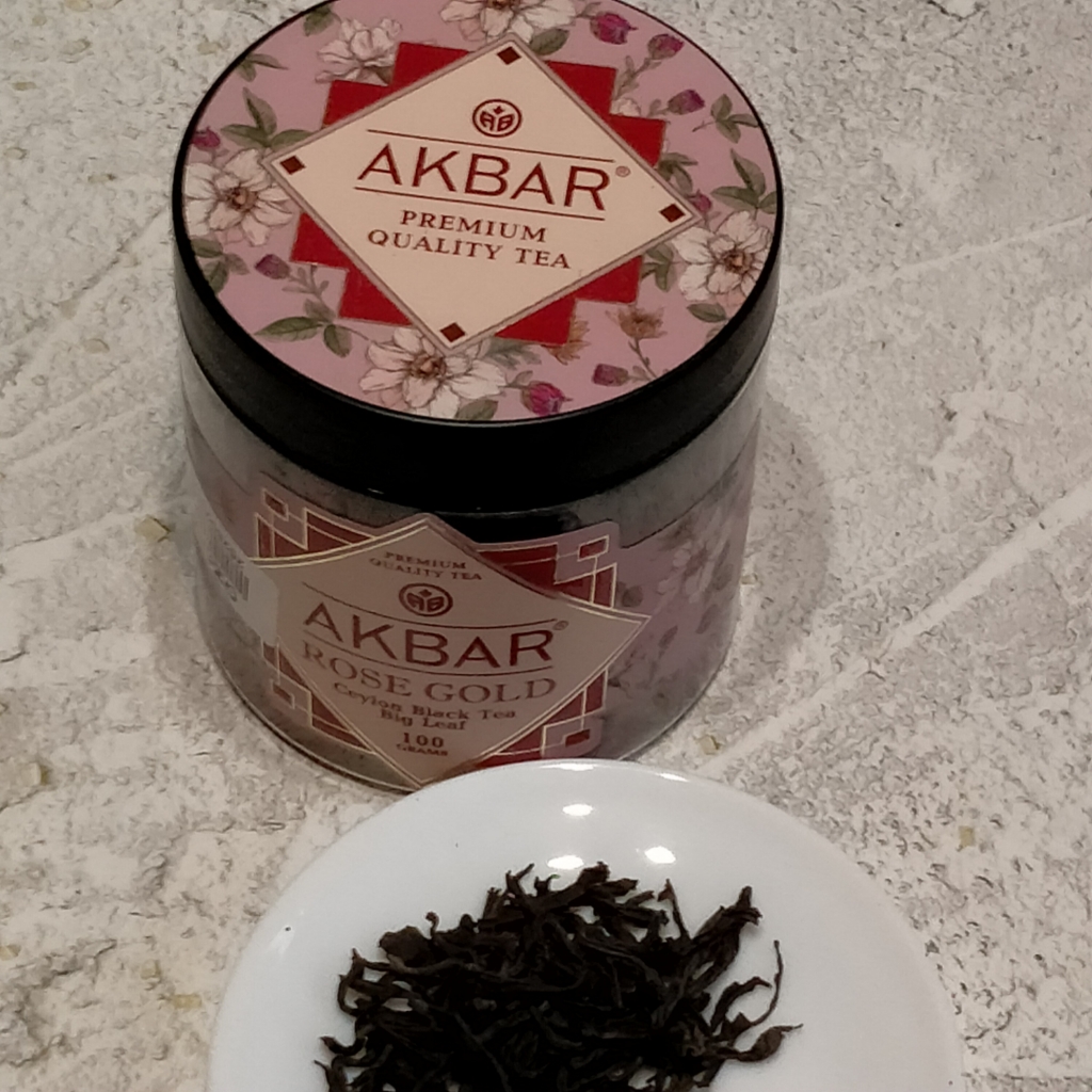 Чай черный Akbar Rose Gold крупнолистовой - Нашей семье особенно нравится  чай Akbar Rose Gold