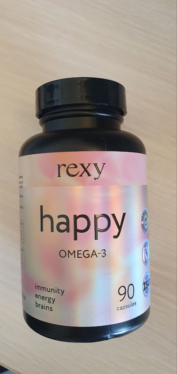 ProteinRex Rexy Happy Омега 3 витамины из чилийского лосося - Отличная Омега-3 и цена не кусается