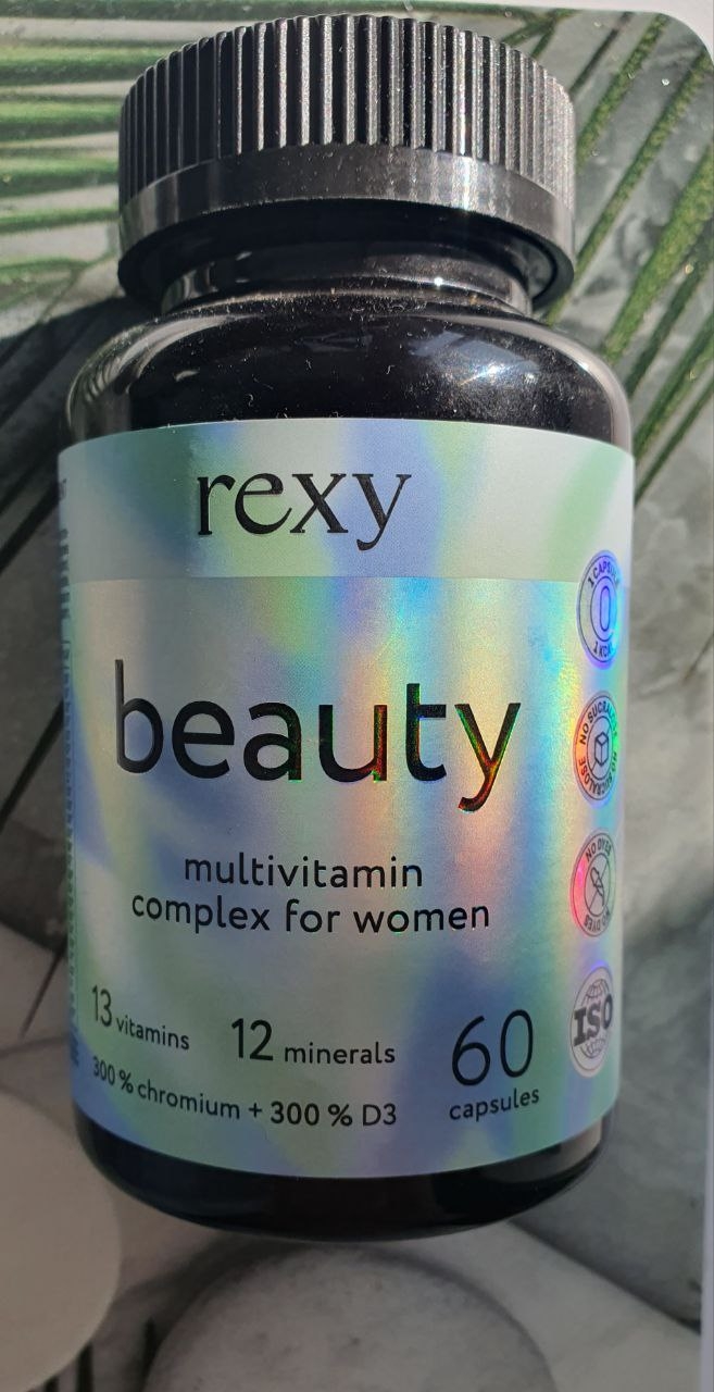 Rexy Beauty витаминный комплекс для женщин - Женская красота в одной баночке Rexy Beauty