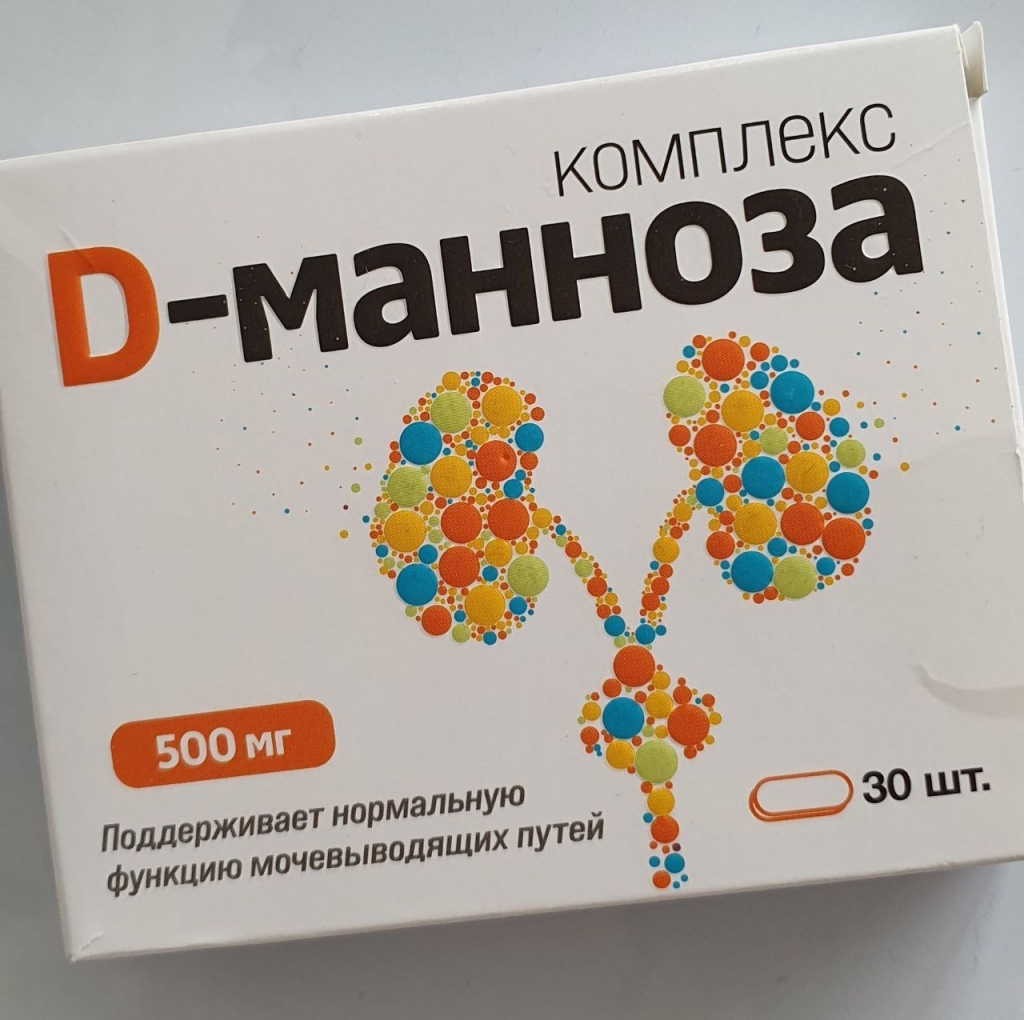 Д-манноза комплекс от цистита таблетки №30 Vitamir - Хорошая помощь при циститах!