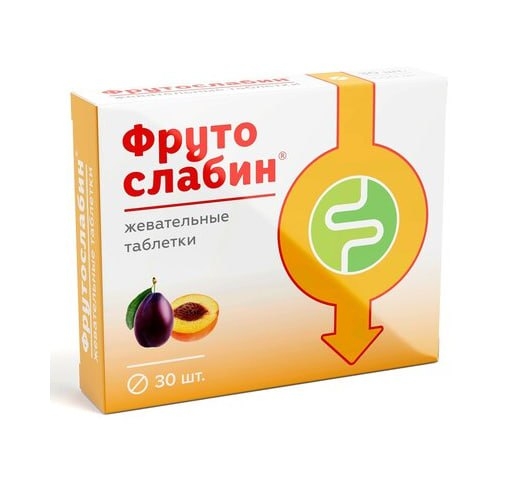 Фрутослабин слабительное жев.таб №30 Vitamir - Быстрая помощь при деликатных проблемах.