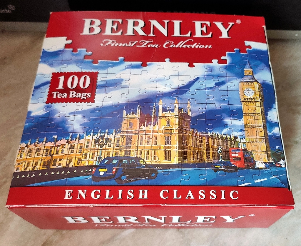 Чай Bernley English Classic в пакетиках - Черный чай Bernley English Classic,  100 пакетиков