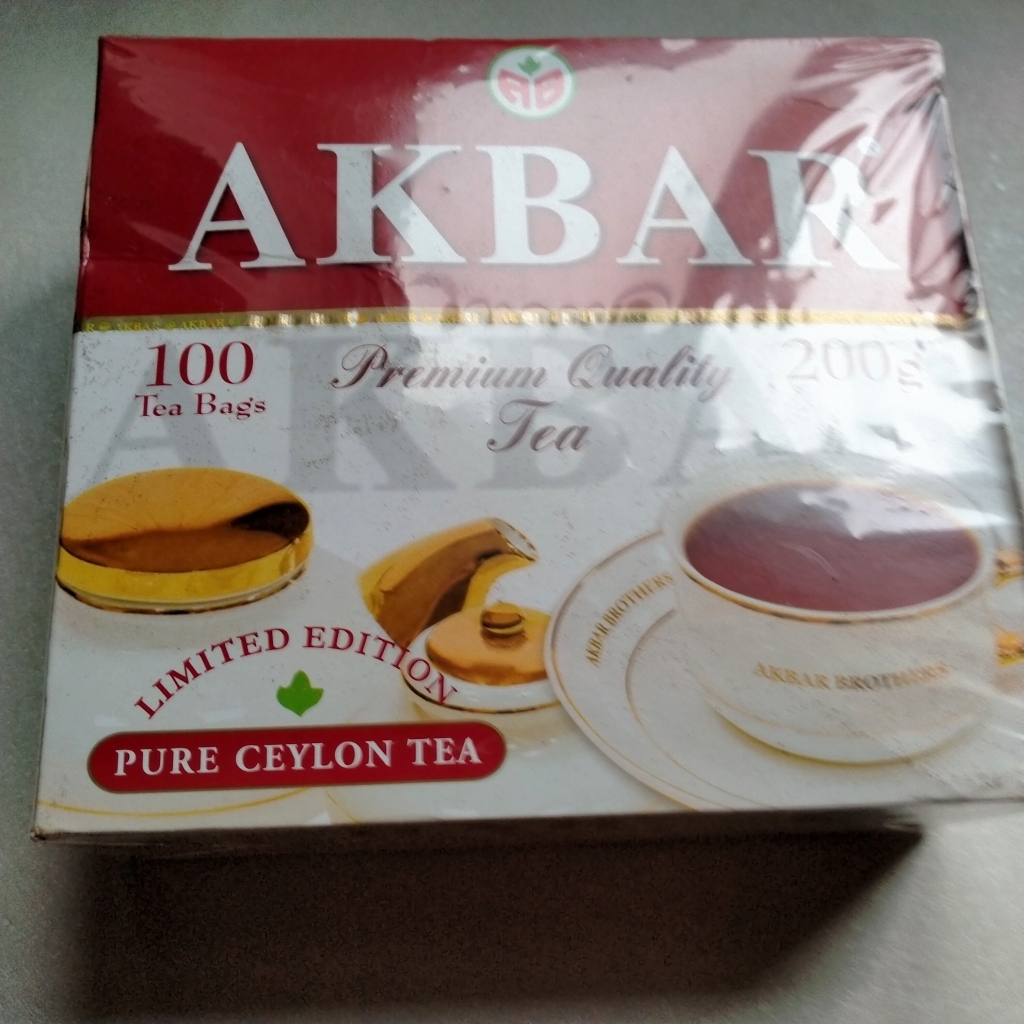 Черный чай Akbar Limited Edition, 25 пак - Пьём с удовольствием