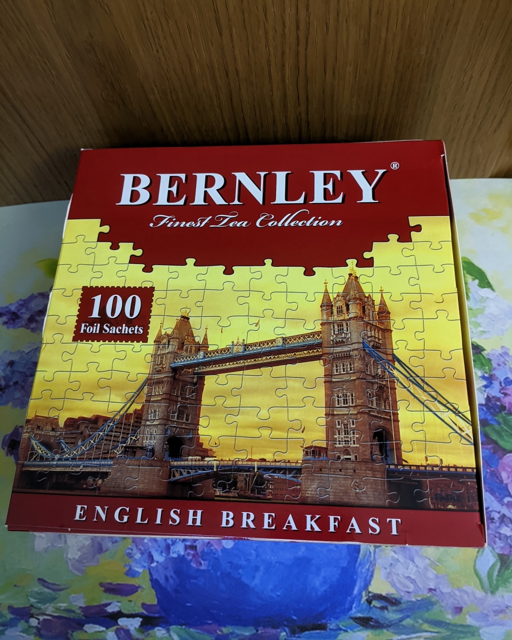 Чай Bernley English Breakfast 100 конвертов - Хороший черный чай в конвертиках