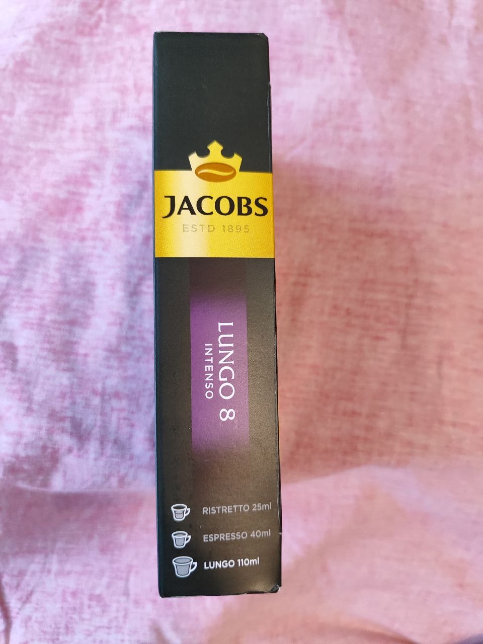 Капсулы Jacobs Lungo Intenso 8 - Обожаю этот приятный кофе от торговой марки "Якобс".