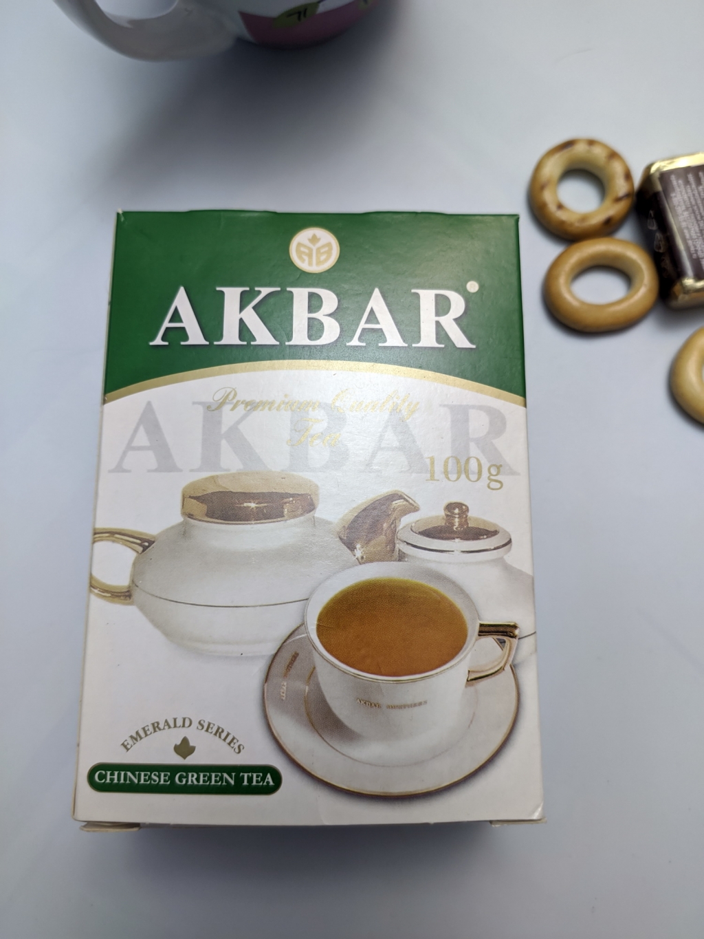 Чай Акбар изумрудная серия - Очень вкусный листовой зеленый чай Akbar