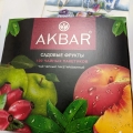 Отзыв о Чай Akbar «Садовые фрукты»: Оригинальный черный чай с натуральными фруктами
