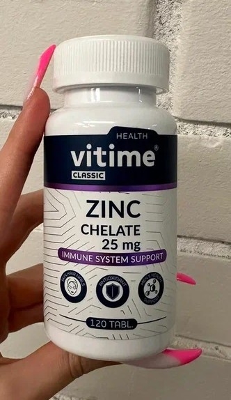 VITime Classic Zinc Chelate - Улучшается  общее самочувствие.