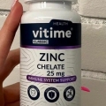 Отзыв о VITime Classic Zinc Chelate: Улучшается  общее самочувствие.